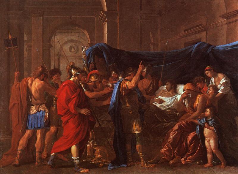 Nicolas Poussin The Death of Germanicus